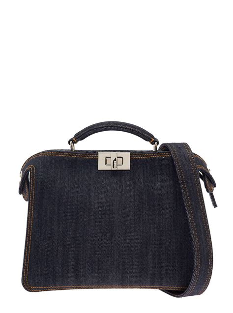 pick a boo fendi|fendi denim peekaboo.